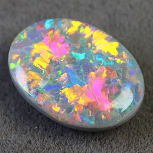 2.160ct 天然ブラックオパール オーストラリア 最高品質 パレット〔Australia Black opal 宝石 ルース 天然 jewelry natural loose〕