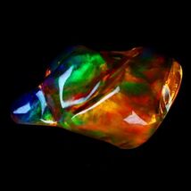 5.505ct 天然ファイアオパール メキシコ バロック 高品質 遊色抜群〔Mexican Fire opal ファイヤーオパール 宝石 jewelry natural ルース〕_画像3