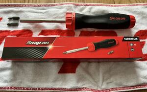 未使用新品　Snap-on スナップオン ラチェット スクリュードライバー レッドSGDMRC44Bラチェットドライバー