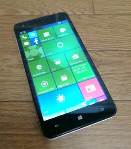 ＜219H-YP＞MADOSMA Q501（simフリー 動作OK Windows 10 Mobile） 