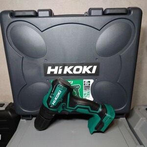 未使用　保証付き　DV18DD ケース付き　HiKOKI ハイコーキ　旧日立工機 18V　振動ドライバドリル　