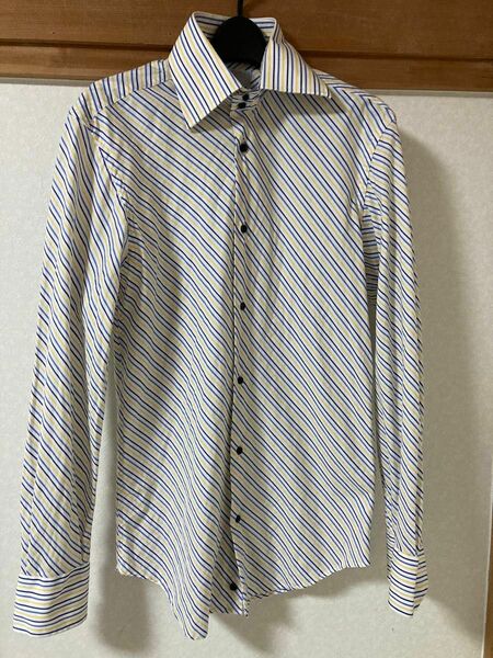 ATESETA コットンシャツ FIRENZE MADE IN ITALY 長袖