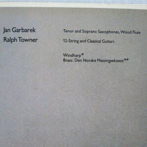 Jan Garbarek 「Dis」ECM1093西ドイツ盤 中古美品 ワンオーナー(ヤン・ガルバレク、ラルフ・タウナー)送料無料の画像3
