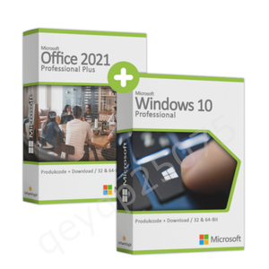 【即応 / セット品】 Windows10 Pro (7/8.1アップグレード対応) + Office2021 Pro Plus プロダクトキー / ダウンロード版