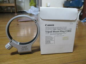 CANON キャノン　ズームレンズの台座　Tripod Mount Ring C (W11) CANON レンズ　EF70-300 f4-5.6L.IS USM 用