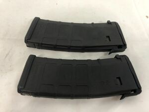 PTS 東京マルイ 次世代電動ガンM4シリーズ対応 MAGPUL PTS PMAG for SOPMOD 120連マガジン ブラック 2本セット