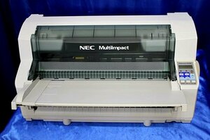 複写枚数最大9枚/現行モデル NEC/ドットプリンタ マルチインパクト ★PR-D700JEN/MultiImpact 700JEN★LAN対応★前後トレイ付 48752Y