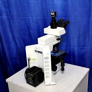 OLYMPUS/オリンパス システム生物 光学顕微鏡 ★BX51TF/BX-51TF/teli CCDカメラ CSFU15CC18/対物レンズ×4個+マニュアル一式★ 49180Yの画像3