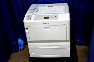 ◆印刷枚数14068枚◆ EPSON/A3対応 カラーレーザープリンター ◆LP-S6160 二段モデル◆ 49242Y