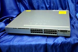 現状品 CISCO/シスコ スイッチ Cataryst 3750-X シリーズ ★WS-C3850-24T-S /V07 49334Y