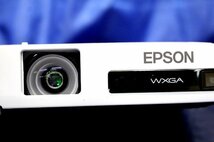 ◆輝度3000lm/0ｈ・0ｈ◆EPSON/エプソン 液晶プロジェクター ◆EB-1776W/CD・ガイド・HDMI・VGAケーブル・ケース他付◆　49395Y_画像6