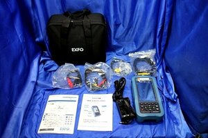 2017年製/ EXFO　ケーブル障害位置測定器 MAX-610 障害探査　クイックガイド&ケーブル&ケース付き　49373Y