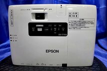 ◆輝度3000lm/50ｈ・13ｈ◆EPSON/エプソン 液晶プロジェクター ◆EB-1776W/HDMI・VGAケーブル・ケース付◆　49490Y_画像4