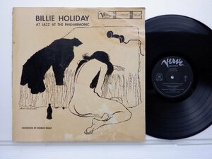 Billie Holiday(ビリー・ホリデイ)「At Jazz At The Philharmonic」LP（12インチ）/Verve Records(20MJ 0020)/ジャズ