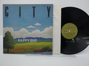 はっぴいえんど「City Happy End Best Album(ベストアルバム)」LP（12インチ）/Bellwood Records(OFL-15)/邦楽ポップス