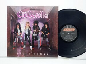 Cinderella 「Night Songs」LP（12インチ）/Mercury(830 076-1)/洋楽ロック