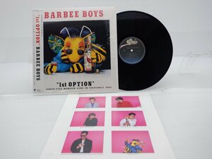 【帯付】Barbee Boys(バービーボーイズ)「1st Option(ファースト・オプション)」LP（12インチ）/EPIC/SONY(28-3H-156)/邦楽ロック