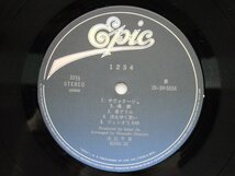 大江千里「1234」LP（12インチ）/Epic(28・3H-5034)/Pop_画像2