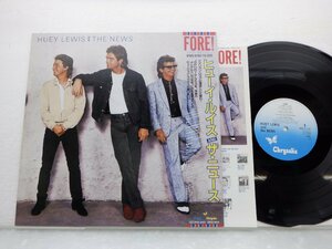 Huey Lewis And The News「Fore!」LP（12インチ）/Chrysalis(WWS-91190)/洋楽ロック