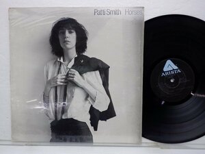 Patti Smith(パティ・スミス)「Horses」LP（12インチ）/Arista(AL 4066)/洋楽ロック