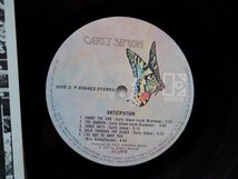 Carly Simon「Anticipation」LP（12インチ）/Elektra(P - 8364E)/洋楽ロック_画像2