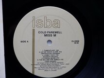 【カナダ盤】MISS M.(中島みゆき)「Cold Farewell」LP（12インチ）/ISBA(IS-2008)/ポップス_画像2