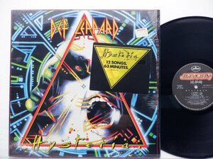 Def Leppard「Hysteria」LP（12インチ）/Mercury(422 830 675-1 Q-1)/洋楽ロック