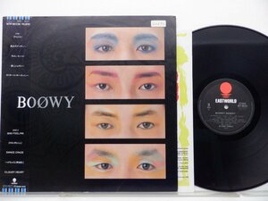 Boowy(ボウイ)「Boowy」LP（12インチ）/Eastworld(WTP-90334)/邦楽ロック