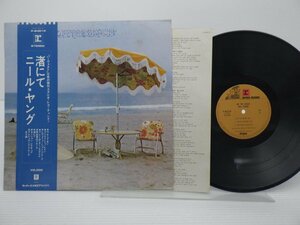 【帯付】Neil Young(ニール・ヤング)「On The Beach(渚にて)」LP（12インチ）/Reprise Records(P-8421R)/洋楽ロック