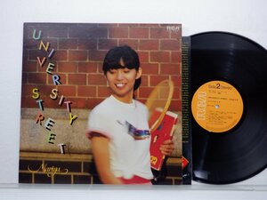 竹内まりや「University Street(ユニバーシティ・ストリート)」LP（12インチ）/RCA(RVL-8041)/City Pop