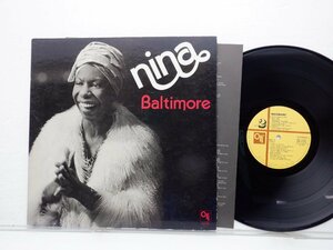 Nina Simone「Baltimore」LP（12インチ）/CTI Records(GP 3161)/Jazz