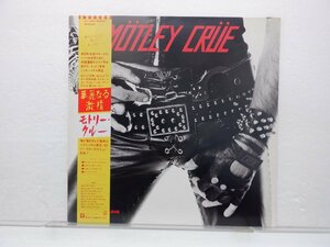 Motley Crue(モトリー・クルー)「Too Fast For Love(華麗なる激情)」LP（12インチ）/Elektra(P-11256)/Rock