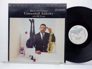 【US盤】Cannonball Adderley(キャノンボール・アダレイ)「Know What I Mean?」LP（12インチ）/Original Jazz Classics(OJC-105)/ジャズ