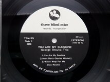 The New George Otsuka Trio(ジョージ大塚 Trio)「You Are My Sunshine」LP（12インチ）/Three Blind Mice(TBM-2535)/Jazz_画像3