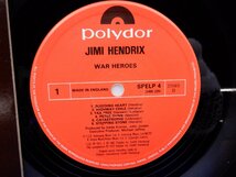 Jimi Hendrix「War Heroes」LP（12インチ）/Polydor(SPELP 4)/Rock_画像2