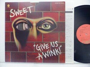 SWEET(スイート)「Give Us A Wink(甘い誘惑)」LP（12インチ）/Capitol Records(ECS-80460)/洋楽ポップス