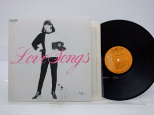 竹内まりや「ラヴ・ソングス」LP（12インチ）/RCA Records(RVL-8047)/ポップス