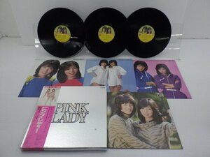 【帯付】Pink Lady「ピンク・レディー」LP（12インチ）/Victor(SJX-8091-93)/ポップス