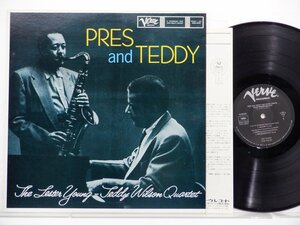 【国内盤】The Lester Young-Teddy Wilson Quartet「Pres And Teddy」LP（12インチ）/Verve Records(20MJ 0025)/Jazz