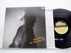 Carol Sloane(キャロル・スローン)「As Time Goes By(時の過ぎゆくまま)」LP（12インチ）/Baybridge Records(KUX-175-B)/ジャズ