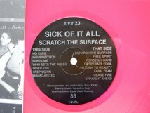 Sick Of It All「Scratch The Surface」LP（12インチ）/Equal Vision Records(EVR 23)/洋楽ロック_画像2