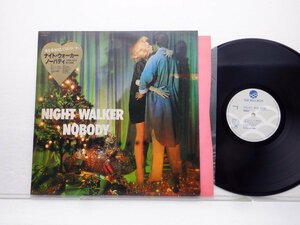 Nobody(ノーバディ)「Night Walker」LP（12インチ）/TDK Records(T28A-1034)/邦楽ロック