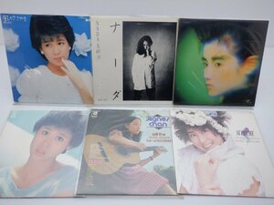 【箱売り/大量】V.A.(井上陽水/松田聖子/堀ちえみなど)「邦楽LP 1箱 まとめ LP約50点セット 。」/その他