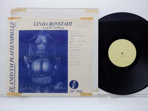 Linda Ronstadt「Live At The Roxy」LP（12インチ）/Ze Anonym Plattenspieler(ZAP 7888)/洋楽ロック