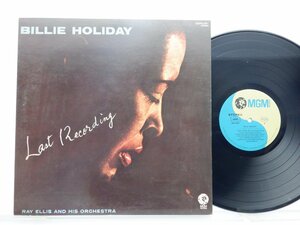 Billie Holiday「Billie Holiday 」LP（12インチ）/MGM Records(MM 2091)/ジャズ