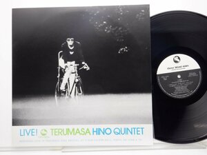 日野皓正「ライヴ」LP（12インチ）/Three Blind Mice Records(15PJ-1024)/ジャズ