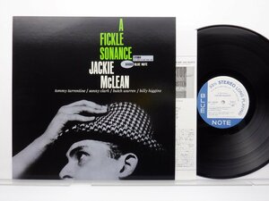 Jackie McLean「A Fickle Sonance」LP（12インチ）/Blue Note(BST 84089)/ジャズ