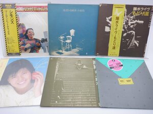 【箱売り/大量】V.A.(中原理恵/谷村新司/石原裕次郎　等)「邦楽/洋楽LP 1箱 まとめ LP約50点セット 。」/その他