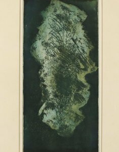  piece ...1/9 copperplate engraving rare limitation 9 part frame goods abstract painting etching 