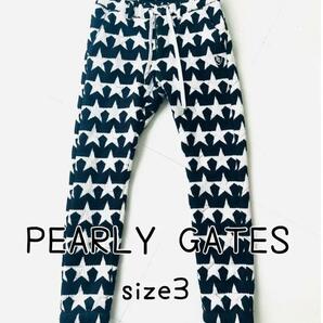 希少 PEARLY GATES パーリーゲイツ 中綿ニットパンツ 3